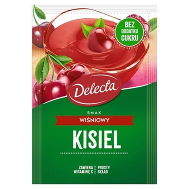 Delecta Kisiel smak wiśniowy 38 g - 0