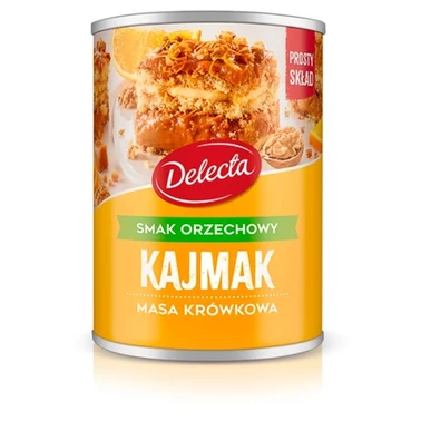 Delecta  Kajmak masa krówkowa smak orzechowy 400 g - 0