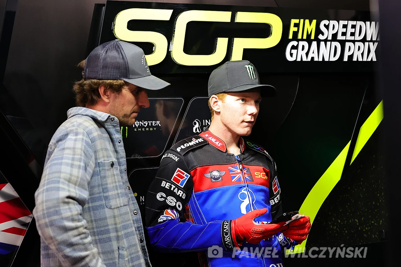 Adam Ellis i Daniel Bewley.