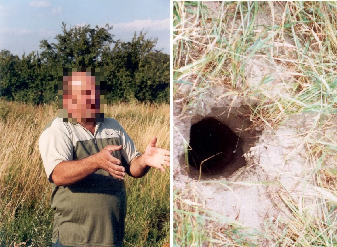 Rolnik w miejscowości Stawiska zapewniał, że ściany dziwnego tunelu prowadzącego w dół wydawały się być spieczone na skutek działania wysokiej temperatury. Rolnik w miejscowości Stawiska zapewniał, że ściany dziwnego tunelu prowadzącego w dół wydawały się być spieczone na skutek działania wysokiej temperatury.