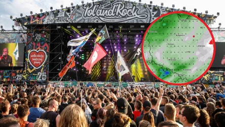 Pogoda podczas Pol'and'Rock Festival 2023 będzie wymagająca. Trzeba się liczyć z burzami oraz opadami deszczu. Nie każdy dzień będzie jednak tak samo ciężki