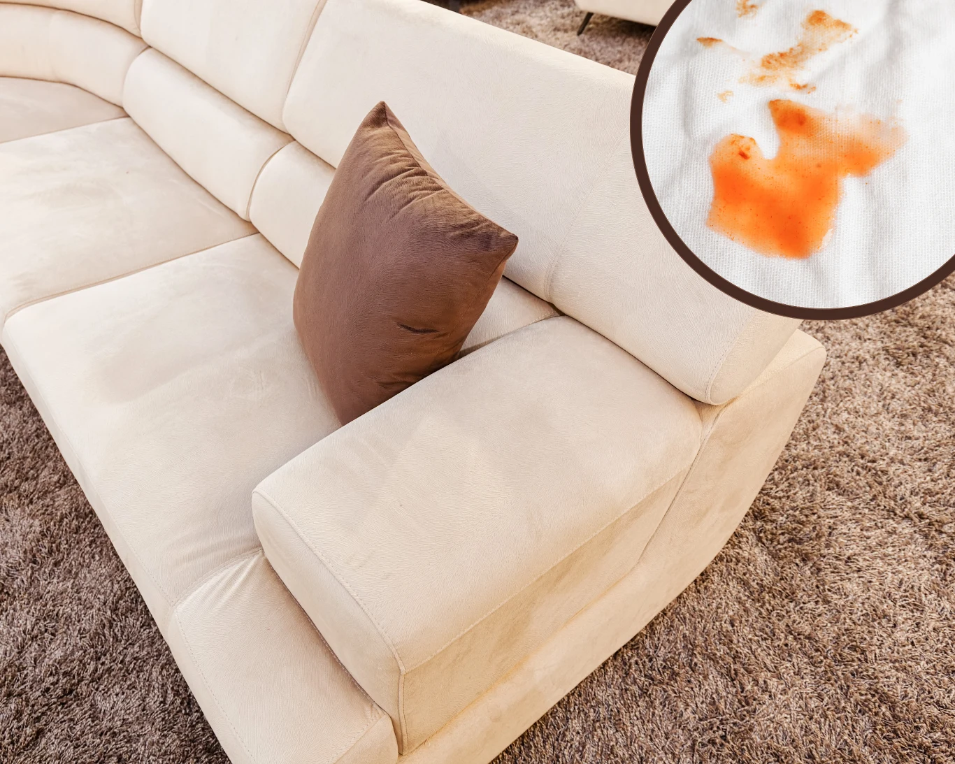 Plamy na kanapie to zmora podczas sprzątania. oto szybki sposób na pozbycie się zanieczyszczeń Plamy na kanapie to zmora podczas sprzątania. oto szybki sposób na pozbycie się zanieczyszczeń