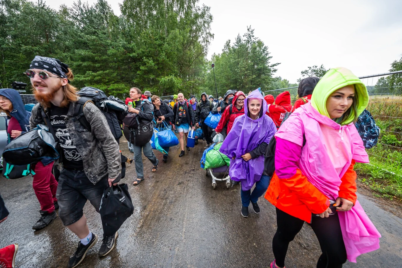 Pierwsi festiwalowicze są już na miejscu Pol'and'Rock Festival 2023