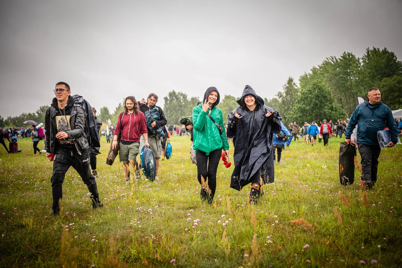 Pierwsi festiwalowicze są już na miejscu Pol'and'Rock Festival 2023