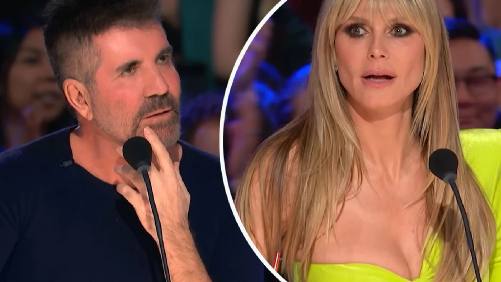 Simon Cowell i Heidi Klum byl w ogromnym szoku, gdy na scenie występował Zion Clark