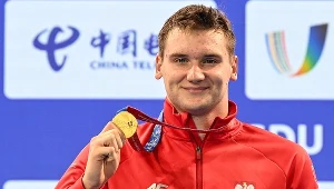 Kamil Sieradzki ze złotym medalem Uniwersjady
