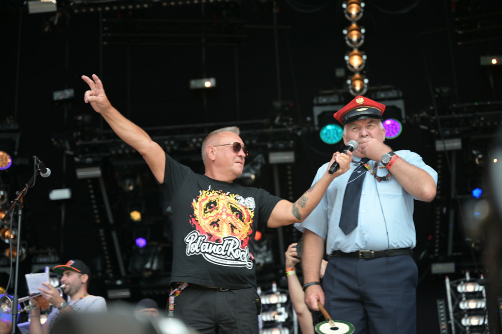 Jurek Owsiak i Roman Polański na otwarciu Pol'and'Rock Festival 2023!