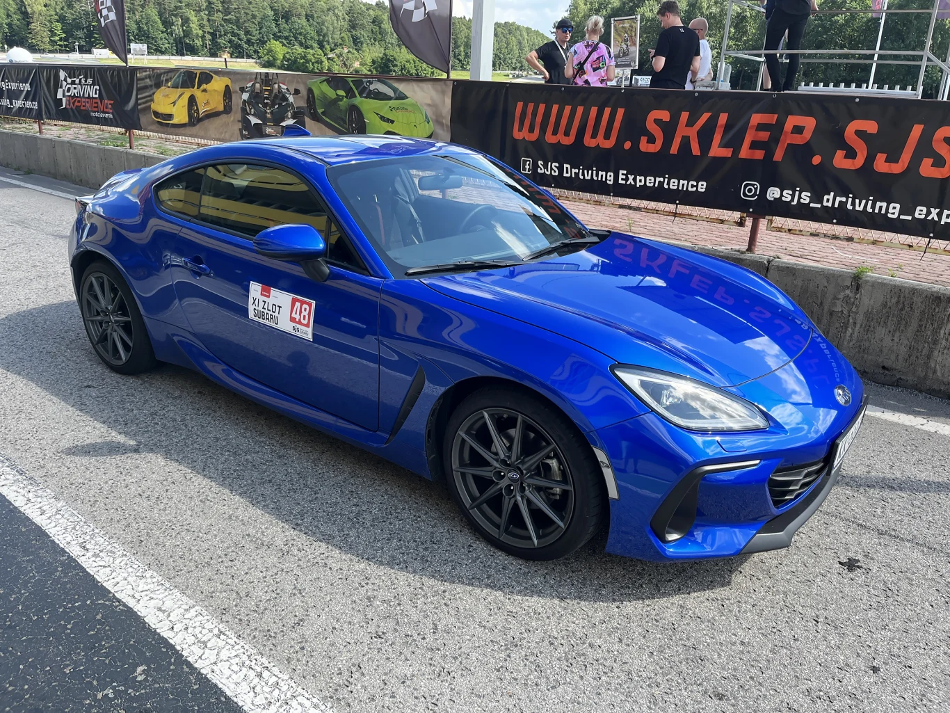 Subaru BRZ na torze Kielce 