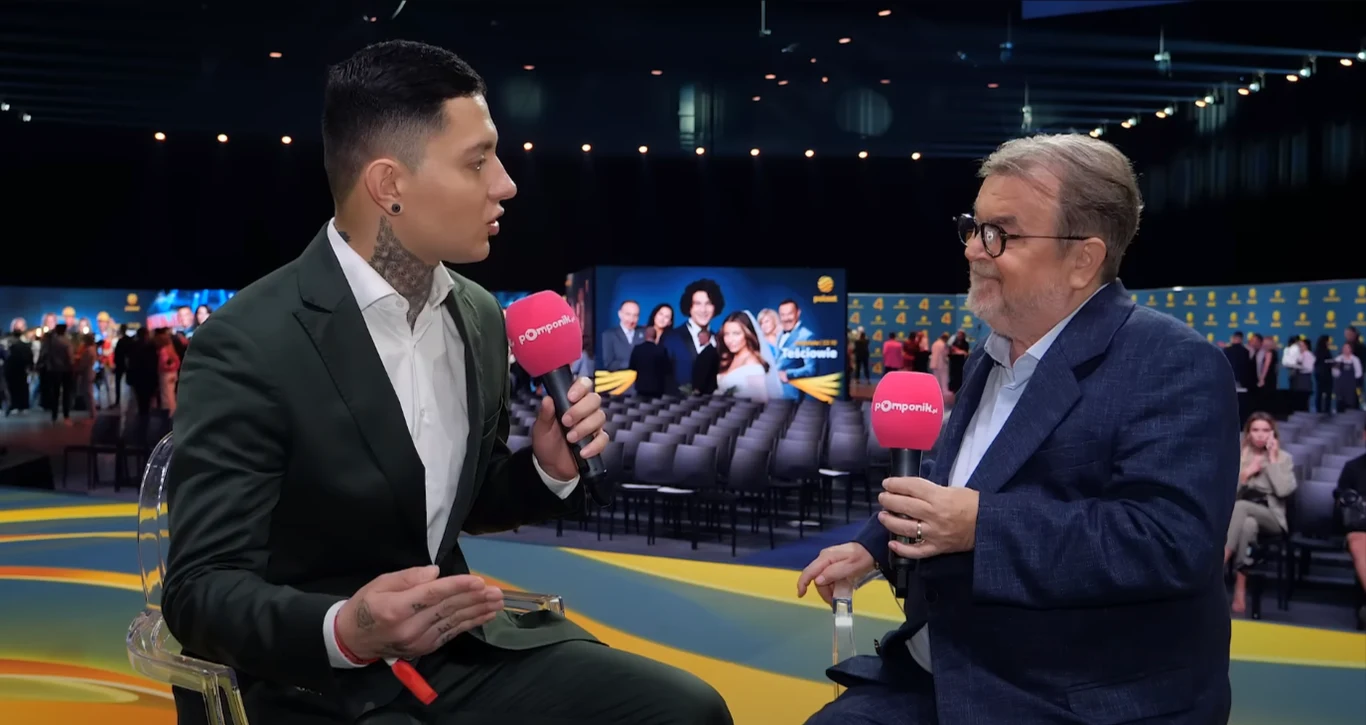 Edward Miszczak w rozmowie z Pomponikiem Edward Miszczak w rozmowie z Pomponikiem