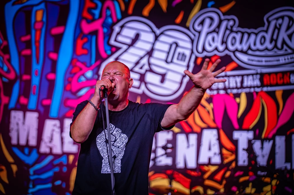 Tomasz "Oley" Olejnik (Proletaryat) na Małej Scenie Pol'and'Rock Festival 2023