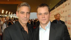 Milionowe darowizny dla strajkujących aktorów przekazali wraz z żonami George Clooney i Matt Damon