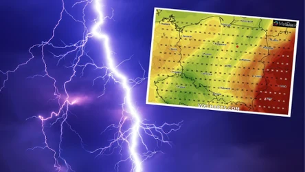 W sobotę pojawią się nie tylko ulewy i burze. Należy się też spodziewać upałów w jednej oraz ochłodzenia w innej części kraju