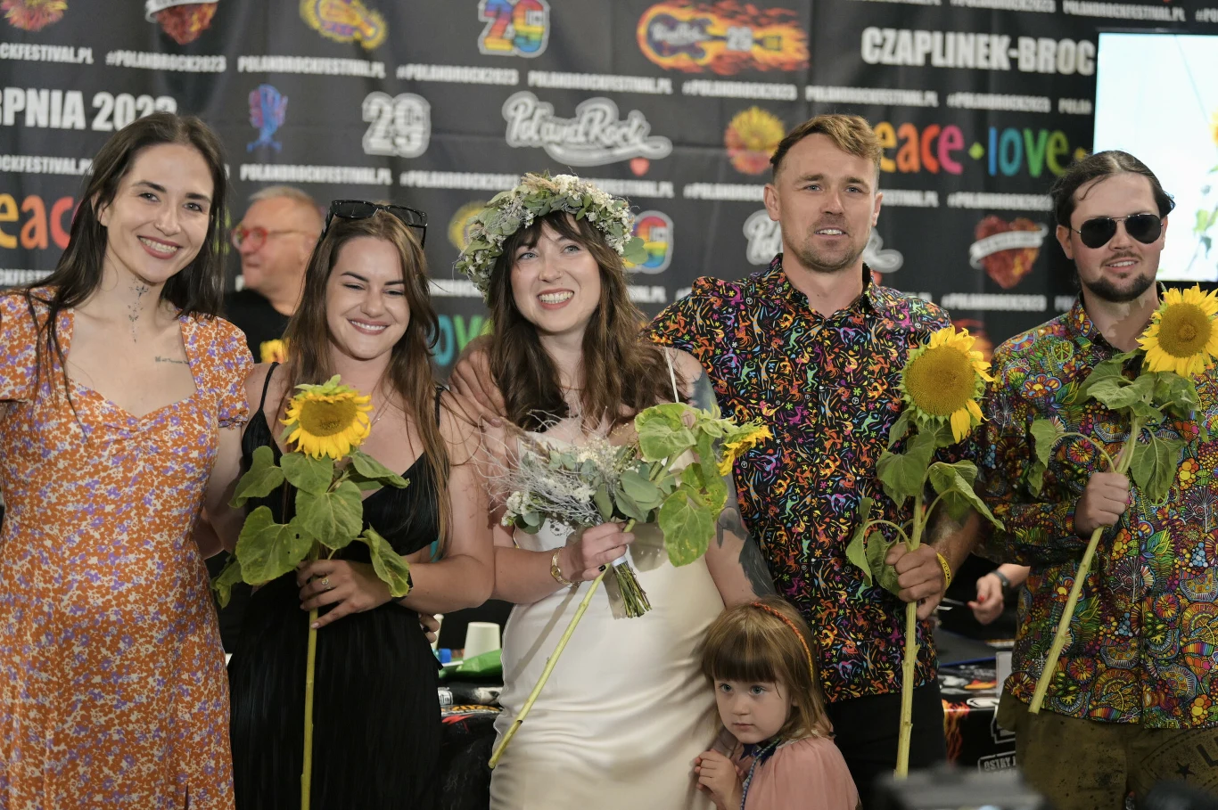 Zobacz zdjęcia ze ślubu na Pol'and'Rock Festival 2023!