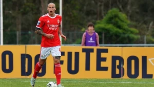 Amir Feratovic ostatecznie nie zagra w Lechii Gdańsk. Na zdjęciu w barwach Benfiki B