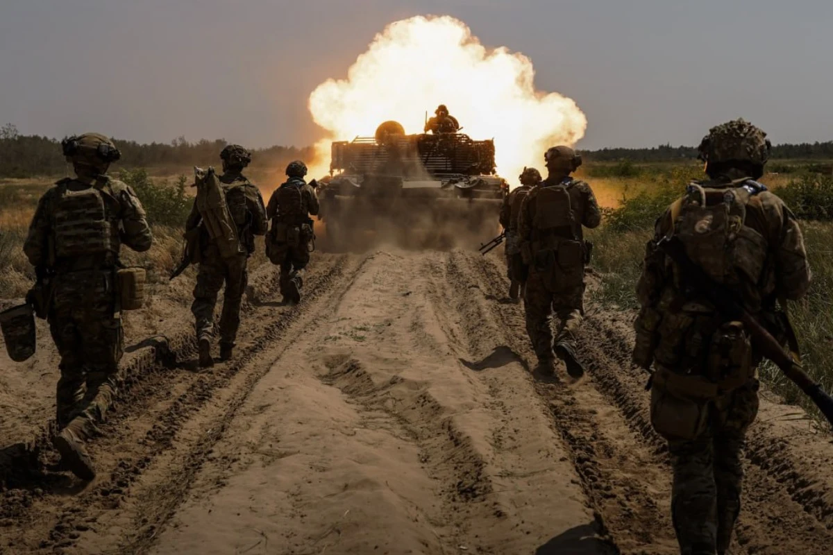 Ćwiczenia jednostki "Azow" Ćwiczenia jednostki "Azow"