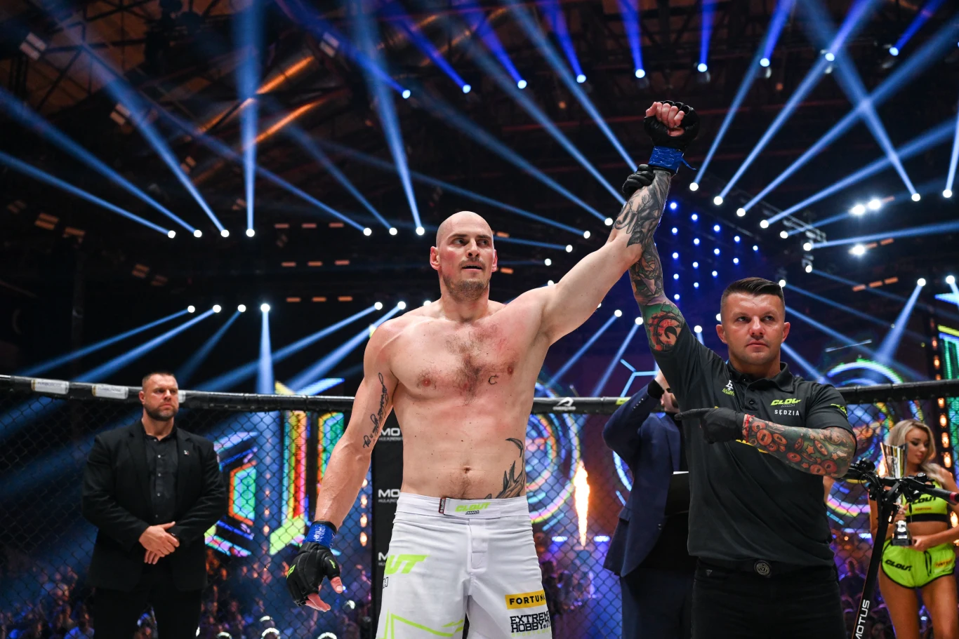 Zbigniew Bartman na Clout MMA