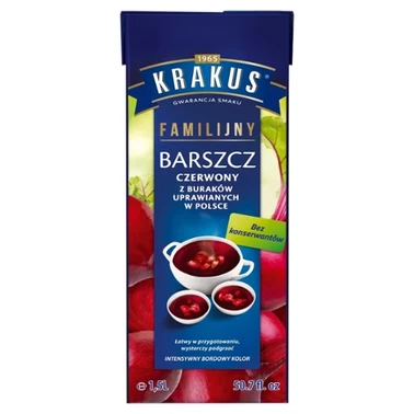 Krakus Zupa barszcz czerwony familijny 1,5 l - 2