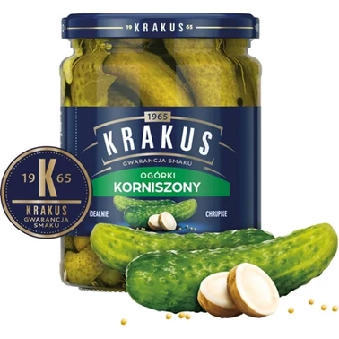 Krakus Ogórki korniszony 500 g - 0