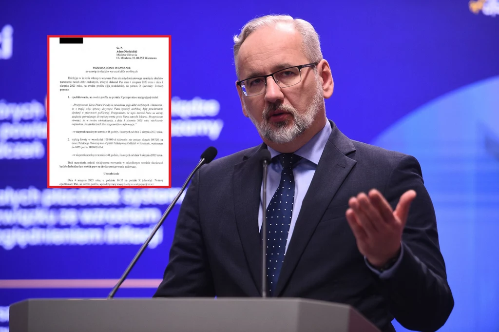 Lekarz Piotr Pisula wezwał Ministra Zdrowia do przeprosin i przekazania 100 tys. zł na rzecz Hospicjum Palium w Poznaniu Lekarz Piotr Pisula wezwał Ministra Zdrowia do przeprosin i przekazania 100 tys. zł na rzecz Hospicjum Palium w Poznaniu