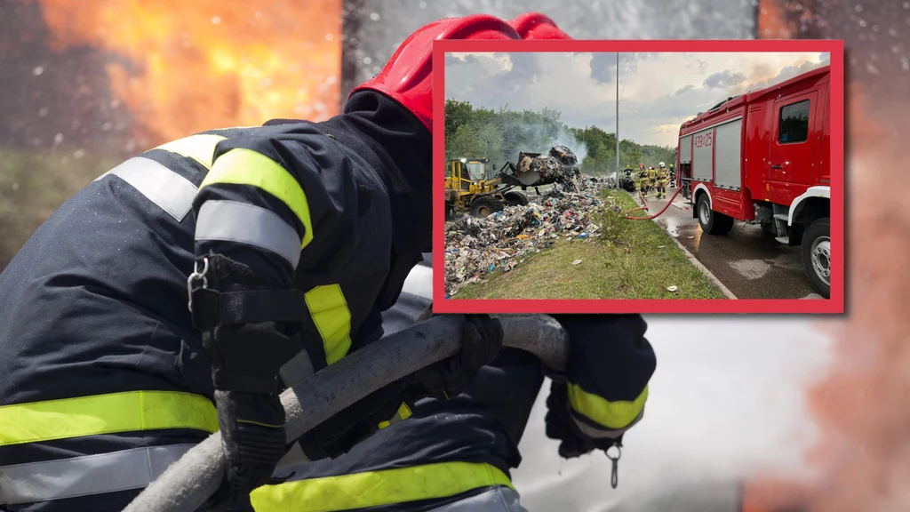 W niedzielę w miejscowości Siedliska doszło do pożaru odpadów plastikowych. Lokalne władze poinformowały, że to prawdopodobnie samozapłon