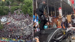 Zamieszki w Nowym Jorku / fot. Twitter.com/stillgray / fot. Twitter.com/Sprinter99800