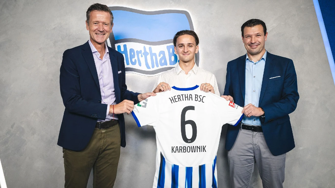 Michał Karbownik został piłkarzem Herthy Berlin