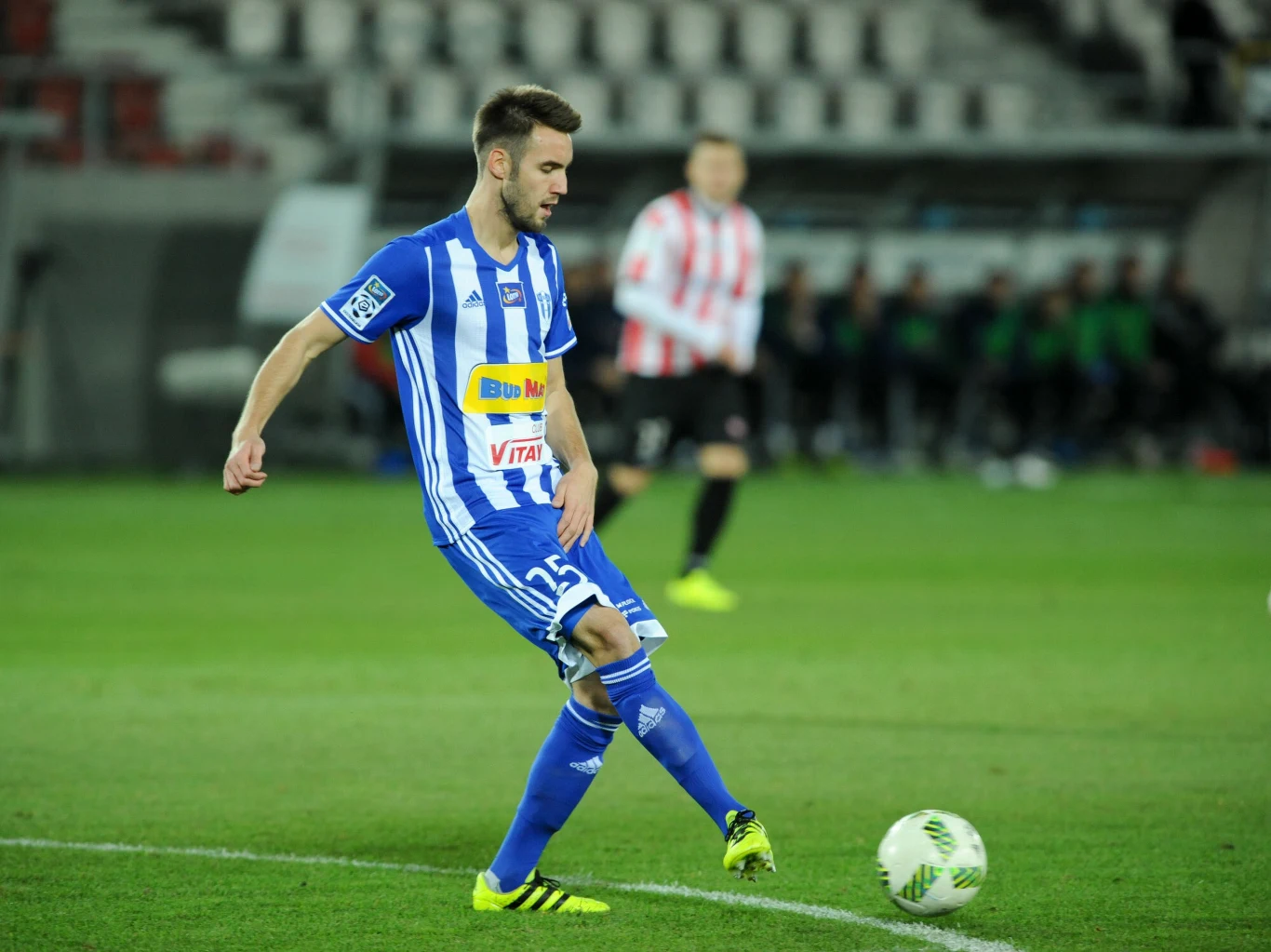 Przemysław Szymiński w barwach Wisły Płock