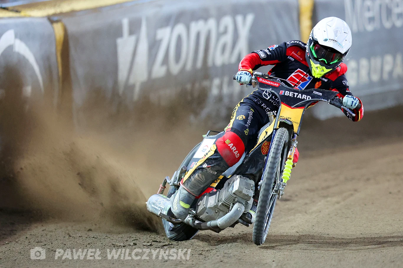 Artiom Łaguta w akcji.