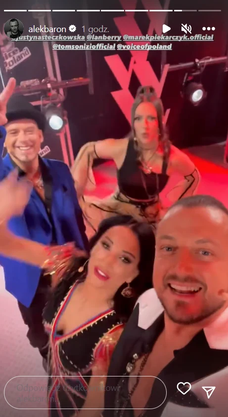 Baron na Instagramie potwierdza nowy-stary skład trenerski "The Voice of Poland"