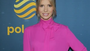 Izabela Janachowska na prezentacji jesiennej ramówki Polsatu