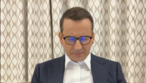 Premier Morawiecki odpowiadał na pytania internautów. Zrzut ekranu