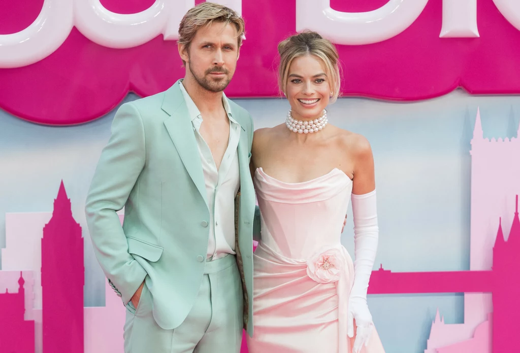 Margot Robbie i Ryan Gosling na premierze "Barbie"