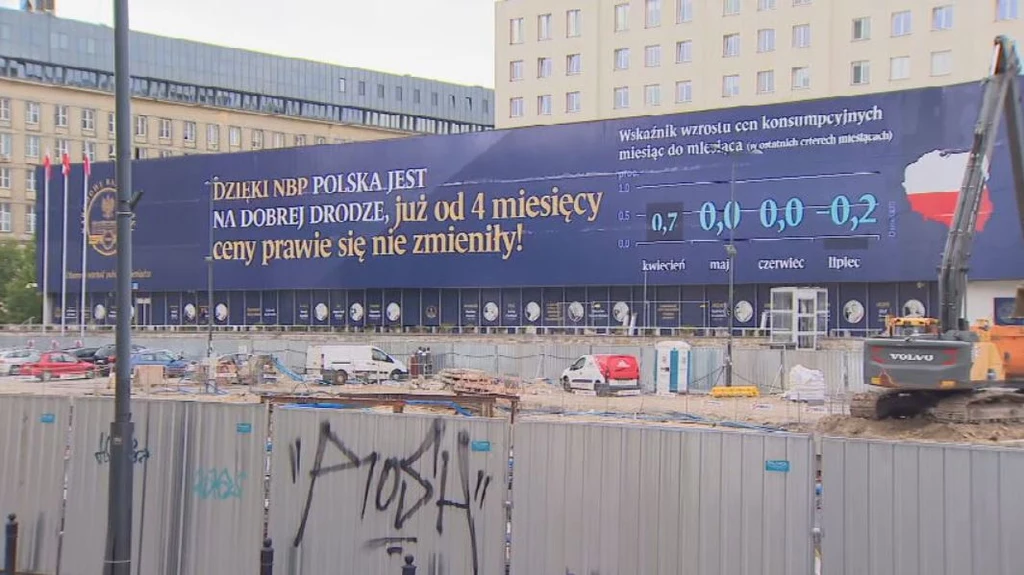 NBP chwali się na własnej siedzibie. "Już od czterech miesięcy ceny prawie się nie zmieniły" NBP chwali się na własnej siedzibie. "Już od czterech miesięcy ceny prawie się nie zmieniły"