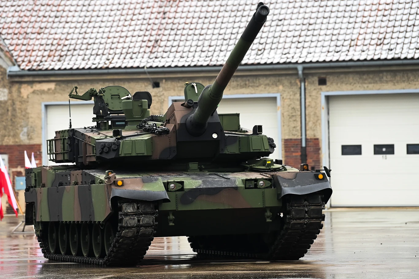 Czołg K2 Black Panther w Morągu Czołg K2 Black Panther w Morągu