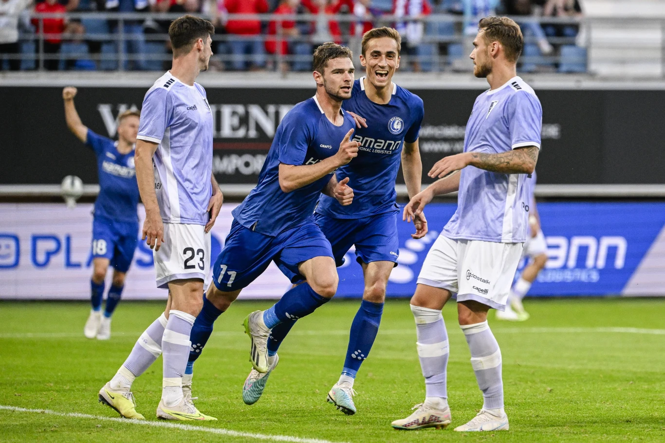 KAA Gent gromi Pogoń Szczecin