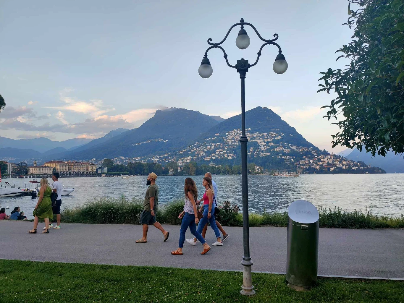 Promenada w Lugano