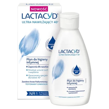Lactacyd Ultra-nawilżający 40+ płyn do higieny intymnej 200 ml - 1