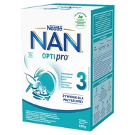 NAN OPTIPRO 3 Produkt na bazie mleka dla małych dzieci 650 g (2 x 325 g)