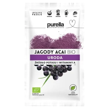 Purella Superfoods Jagody acai bio 21 g - 0