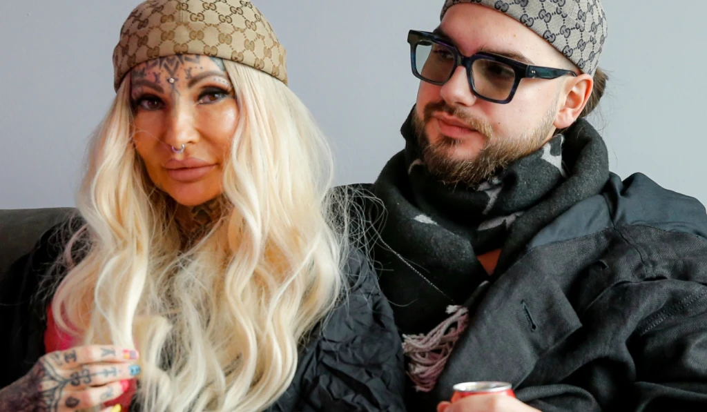 Adrianna Eisenbach i jej mąż Dawid