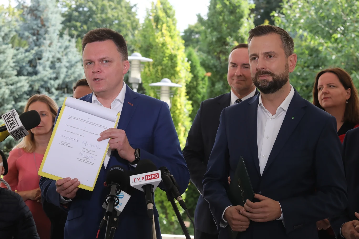 Szymon Hołownia i Władysław Kosiniak-Kamysz Szymon Hołownia i Władysław Kosiniak-Kamysz