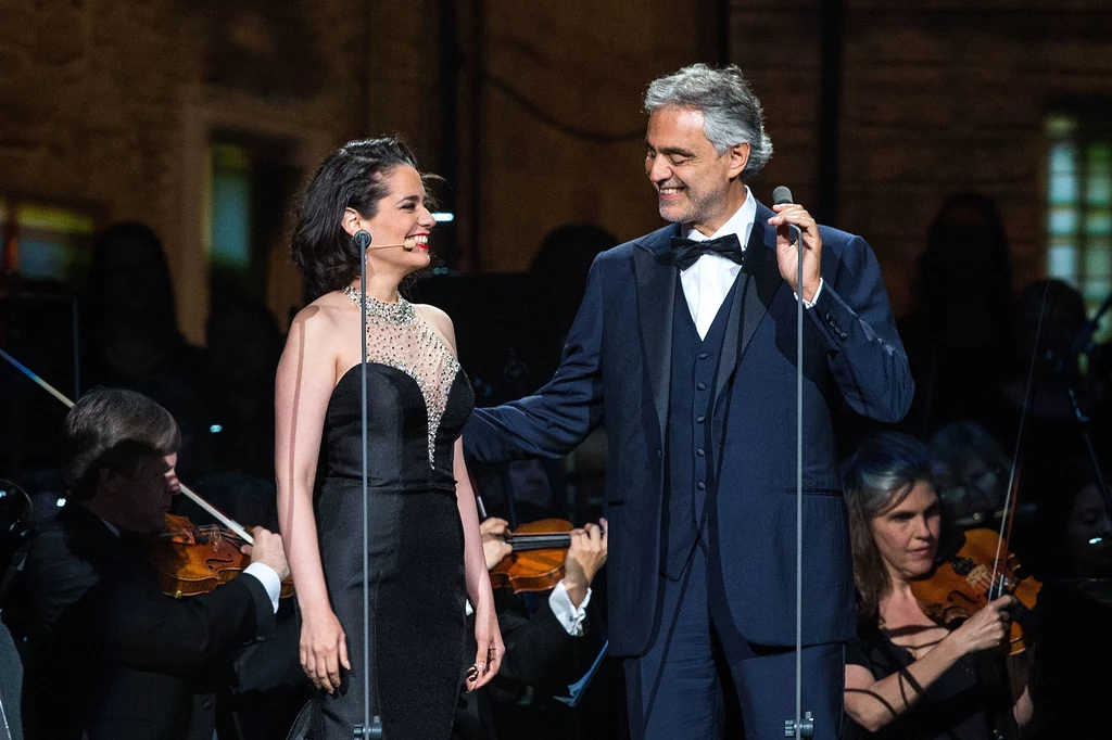 Maria Aleida i Andrea Bocelli zaśpiewają w duecie w Chorzowie