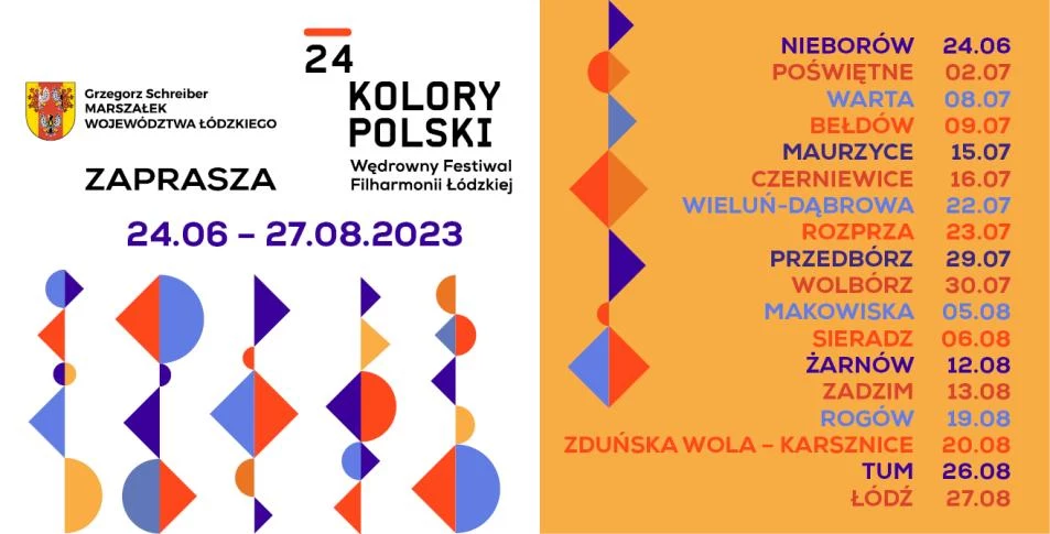 24. edycja Wędrownego Festiwalu Kolory Polski 