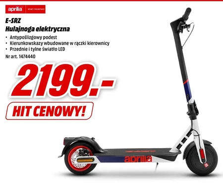 Hulajnoga elektryczna Aprilia