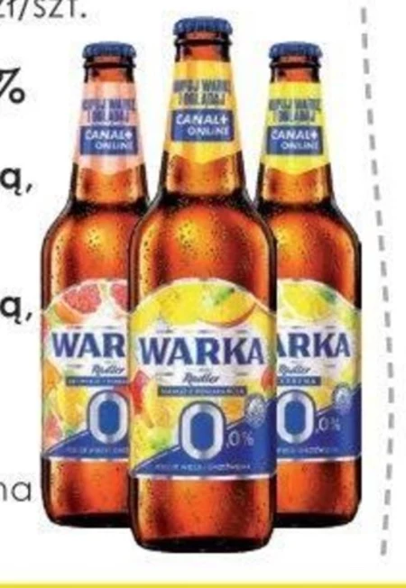 Warka Radler Piwo bezalkoholowe mango z pomarańczą 500 ml