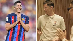 Lewandowski długo ukrywał to przed fanami. Wideo z jego udziałem to hit