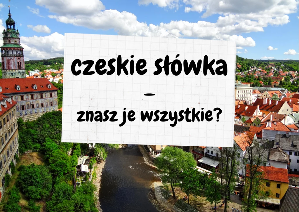 Czeskie słówka - quiz