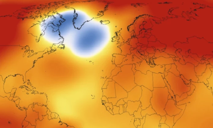 Dlaczego fragment Atlantyku staje się coraz chłodniejszy?