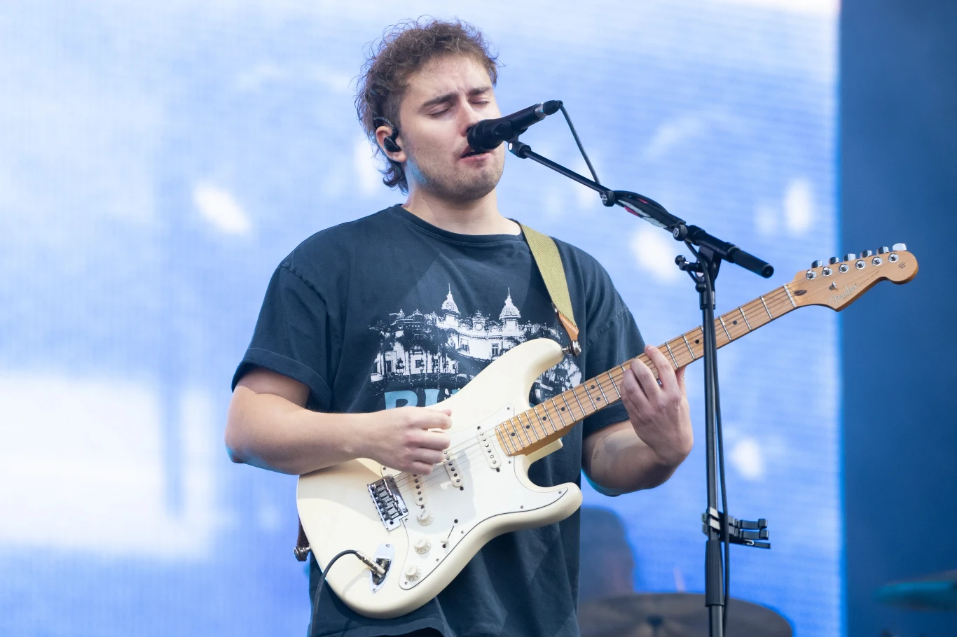 Zobacz zdjęcia z pierwszego dnia Sziget Festival 2023 Na zdjęciu: Sam Fender