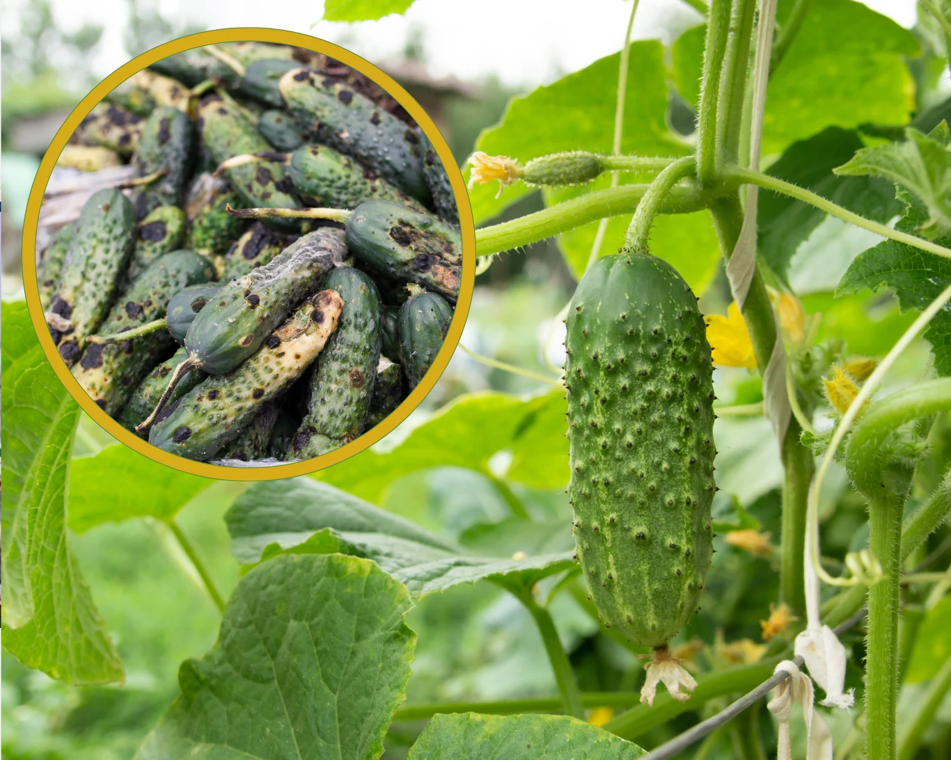 Gnijące ogórki to poważny problem wielu ogrodników. Jak sobie z nim poradzić?